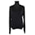 Hermès Schwarzer Seidenpullover