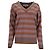 Gestreifter Pullover von Diane Von Furstenberg aus mehrfarbiger Viskose Mehrfarben