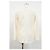 Blazer a un bottone Michael Kors in lino bianco Crudo - vista 8