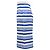 Falda midi a rayas Dolce & Gabbana en lino azul - vista 2