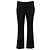 Pantalones Capri de Lana Negra con Cinta Lateral Balmain Negro