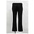 Pantalones Capri de Lana Negra con Cinta Lateral Balmain Negro - vista 7