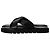 Sandali Elodie Slide in pelle nera di Stuart Weitzman - vista 2