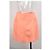 Falda Mini Balenciaga en Acetato Naranja Coral - vista 5