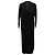 Salvatore Ferragamo Ferragamo V-Ausschnitt langer Cardigan aus schwarzer Schurwolle