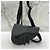Nuova Mini Saddle Bag Dior in pelle di vitello grana nera Nero - vista 13