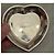 Chopard Schmuckschatulle Herzform Silber Metall - Ansicht 2