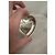 Chopard Schmuckschatulle Herzform Silber Metall - Ansicht 4