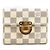 Billetera bi-fold Louis Vuitton en Damier Azur Crudo