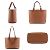Borsa in pelle marrone Loewe - vista 2