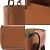 Borsa in pelle marrone Loewe - vista 4