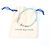 Bracciale in perle Silver Lockit di Louis Vuitton Blu - vista 2