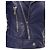 Chaqueta biker cropped de piel de cordero azul oscuro BALENCIAGA 2014 - vista 7