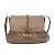 Borsa a spalla in pelle da donna Gucci Bamboo 338985 Cachi