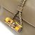 Borsa a spalla in pelle da donna Gucci Bamboo 338985 Cachi - vista 6