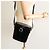 Céline Borsa a spalla CELINE in pelle verniciata nera Auth 116182 Nero - vista 23