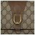 Borsa a spalla GUCCI GG Supreme PVC Beige Oro Auth BD1873 D'oro - vista 17