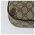 GUCCI GG Supreme Web Sherry Line Borsa PVC Beige Oro 156 02 066 Auth ki5606 D'oro - vista 15