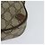 GUCCI GG Supreme Web Sherry Line Borsa PVC Beige Oro 156 02 066 Auth ki5606 D'oro - vista 16