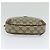 GUCCI GG Supreme Web Sherry Line Borsa PVC Beige Oro 156 02 066 Auth ki5606 D'oro - vista 5