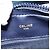 Céline Borsa a Spalla CELINE C Sulky PVC Blu Navy Oro Auth ep8365 D'oro - vista 27