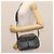 Céline Borsa a Spalla CELINE C Sulky PVC Blu Navy Oro Auth ep8365 D'oro - vista 30