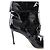 Paul Andrew Botas de couro verniz preto - vista 4