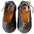 Melvin & Hamilton Alex scarpe stringate in pelle nere taglia 44 Nero - vista 3