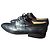 Melvin & Hamilton Alex scarpe stringate in pelle nere taglia 44 Nero - vista 4