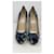 Saint Laurent Python Pumps Blau  - Ansicht 13