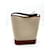 Borsa Céline in pelle e cotone beige - vista 4