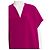 Diane Von Furstenberg DvF übergroßes quadratisches Tunika-Kleid in Orchidee Pink Lila Fuschia - Ansicht 2