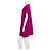 Diane Von Furstenberg DvF übergroßes quadratisches Tunika-Kleid in Orchidee Pink Lila Fuschia - Ansicht 4