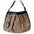 Borsa Gucci Monogram Sukey Beige in tela GG
