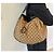 Borsa Gucci Monogram Sukey Beige in tela GG - vista 7