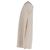 Rippstrick offener Cardigan von Theory aus cremefarbener Wolle Weiß Roh - Ansicht 2