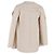 Rippstrick offener Cardigan von Theory aus cremefarbener Wolle Weiß Roh - Ansicht 3