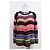 Gestreifter Strickpullover von Ba&sh aus mehrfarbigem Baumwollgarn Mehrfarben - Ansicht 6
