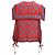 Top de seda roja con estampado de mosaico de hombros descubiertos Sandro Dalla - vista 3