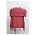 Top de seda roja con estampado de mosaico de hombros descubiertos Sandro Dalla - vista 8