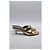Sandali BALENCIAGA T.EU 38 Pelle D'oro - vista 6
