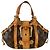 Louis Vuitton Theda Borsa a mano Monogram in pelle marrone