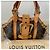 Louis Vuitton Theda Borsa a mano Monogram in pelle marrone - vista 10