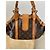 Louis Vuitton Theda Borsa a mano Monogram in pelle marrone - vista 14