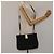 Borsa a spalla Salvatore Ferragamo in suede nero e oro Auth nb434 D'oro - vista 20