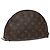 LOUIS VUITTON Pochette Cosmética Demi Ronde Monogramma M47520 LV Auth BD1391