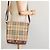 Borsa a spalla Burberry Nova Check in pelle PVC beige Auth BD1450 - vista 22