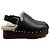 Hermès Mules e zoccoli HERMES T.EU 37 Pelle Nero