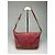 Céline Vintage Celine Macadam Veloursleder Tasche in Pink - Ansicht 14