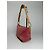 Céline Vintage Celine Macadam Veloursleder Tasche in Pink - Ansicht 7